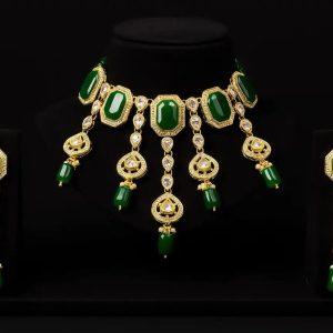 spark nigh party dress green